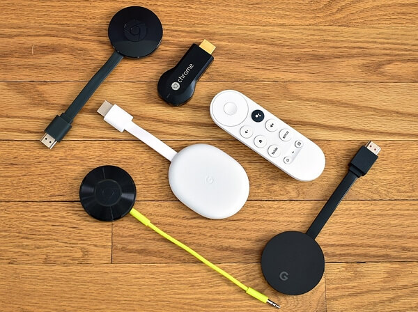 Modèles d'appareils Chromecast