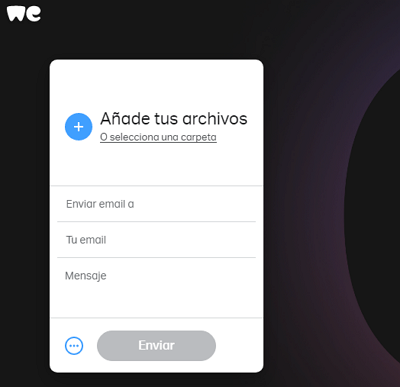 Comment envoyer ou télécharger des fichiers depuis WeTransfer