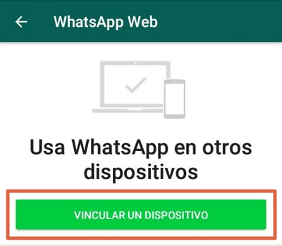 Lier le compte avec le code QR pour se connecter à WhatsApp Desktop ou Web étape 2