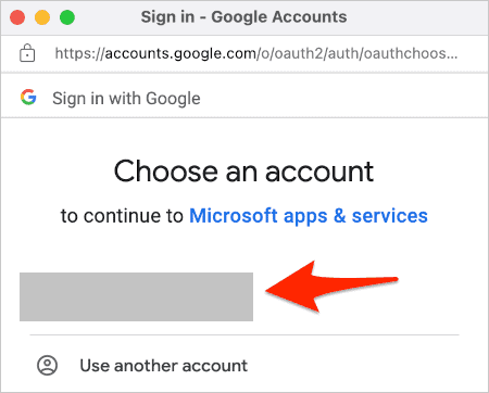 Associez un compte Gmail.