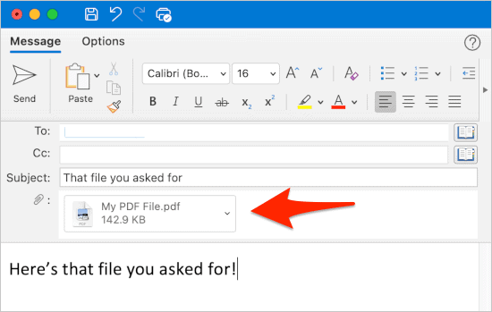 De cette manière simple, nous pouvons joindre des fichiers de Google Drive dans Outlook