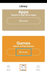 Appuyez sur-sur-Games-Section-to-get-Happy-Chick-Download-iOS