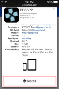 Installer-PPSSPP-Émulateur-iPhone-ipad