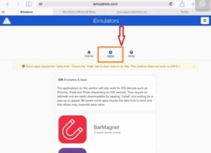 Click-on-Apps-Section-in-iEmulators