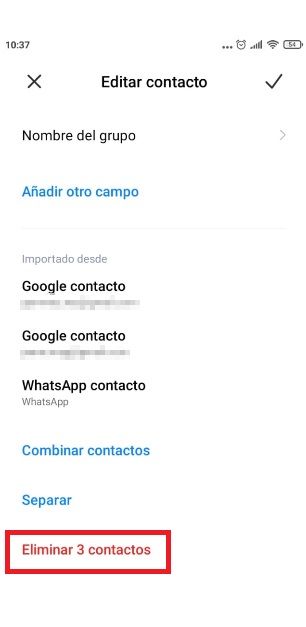 Comment supprimer un contact de WhatsApp.