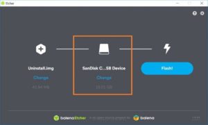 Sélectionnez-USB-drive-and-flash