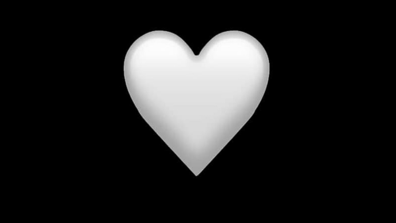 Corazón blanco en WhatsApp significado de este emoji en los chats