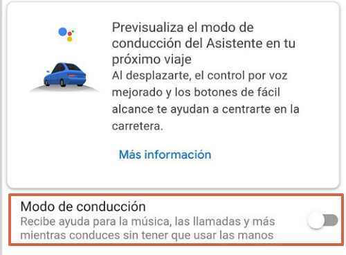 Comment activer le mode de conduite Assistant dans Google Maps à partir des paramètres étape 6