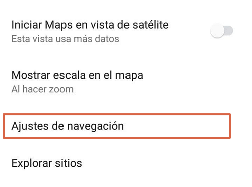 Comment activer le mode de conduite Assistant dans Google Maps à partir des paramètres étape 4