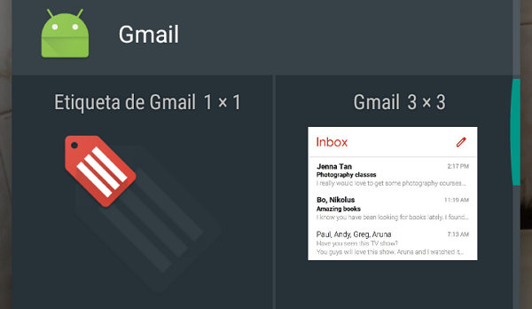 Comment ajouter des widgets pour vérifier Gmail