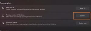 Cliquer-sur-retour-pour-la-version-précédente-de-Windows
