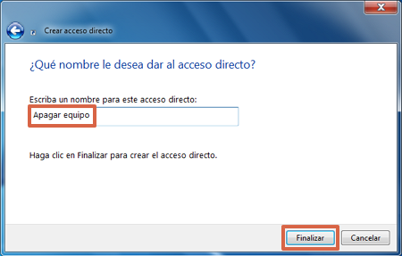 Comment éteindre votre ordinateur Windows à l'aide d'un bouton panique étape 3