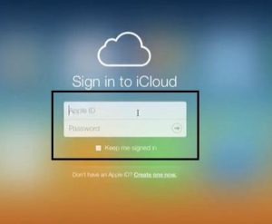 Connectez-vous au lecteur iCloud