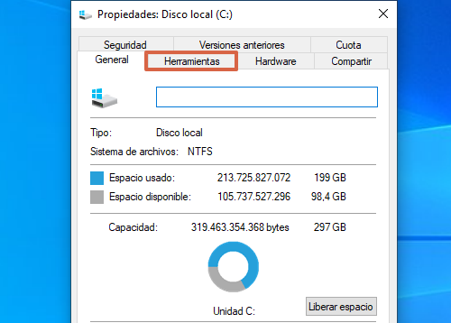 Comment vérifier la santé du disque dur à l'aide de CHKDSK étape 2