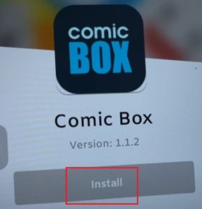 Installer-The-Comic-Box-App-In-Android