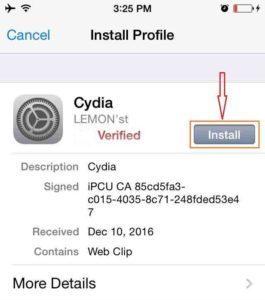 Tap-Install-Cydia