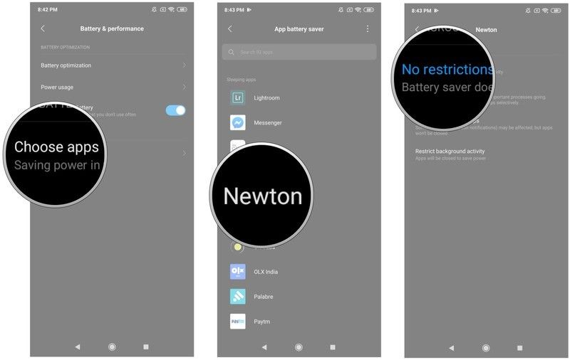 Réparez les notifications push MIUI sans restrictions.