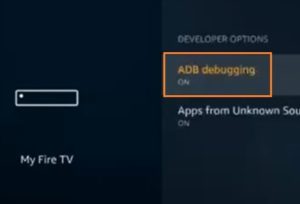 Click-On-ADB-Débogage