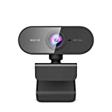 Webcam 1080P avec microphone, caméra PC USB NIYPS pour PC fixe, MAC y Web Cam HD grand angle pour le streaming, mise au point automatique, Plug and Play, caméra PC portable pour appels vidéo, studios, jeux, conférences