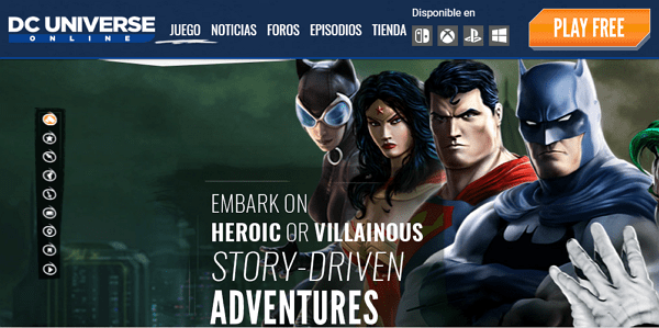 DC Universe en ligne