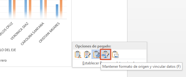 Comment copier un graphique d'Excel vers Word