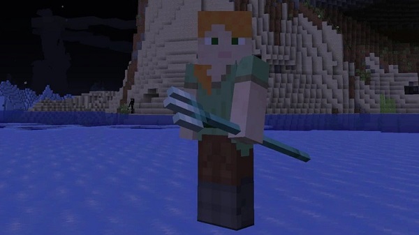 Comment faire en sorte que le trident effectue l'enchantement d'empalement dans Minecraft.