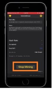 Click-On-Stop-Mining