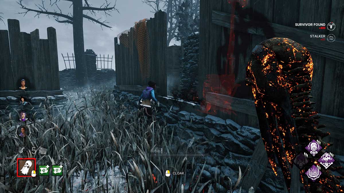 embobinage-piégeage-Survivor-wraith-dead-by-daylight