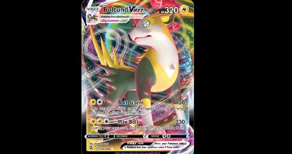 Boltund VMAX Pokemon TCG en ligne