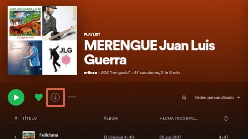 Comment télécharger des chansons Spotify à partir de l'étape 5 de l'application Windows