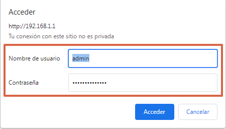 Comment se connecter pour entrer dans la configuration 192.168.1.1