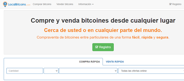 Applications pour vendre des Bitcoins.LocalBitcoins