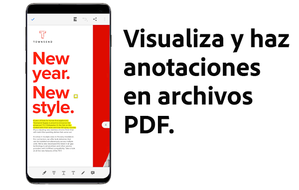 Lecteur PDF gratuit.  Applications Android.  Adobe Acrobat Reader pour PDF