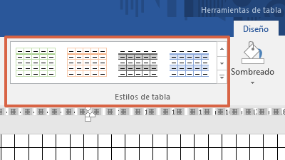 Concevez et personnalisez une feuille de grille dans Word.  Étape 3