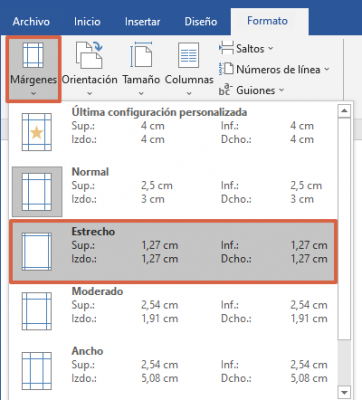 Créez une feuille quadrillée dans Word pour l'impression à l'aide d'un modèle.  Étape 3