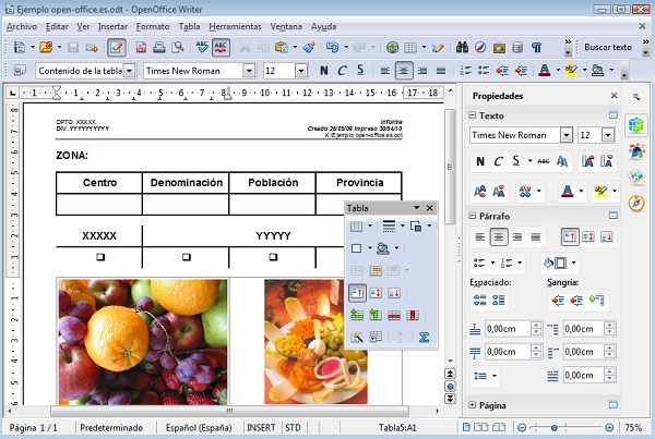 Apache OpenOffice pour ouvrir les fichiers doc