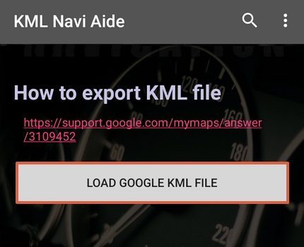 Ouvrez les fichiers KML (.kml) depuis Android.  Étape 3