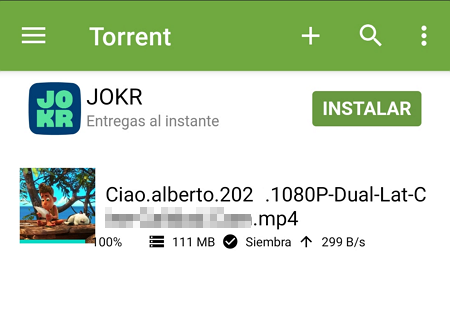 Comment ouvrir les fichiers TORRENT (.torrent) sur Android étape 6