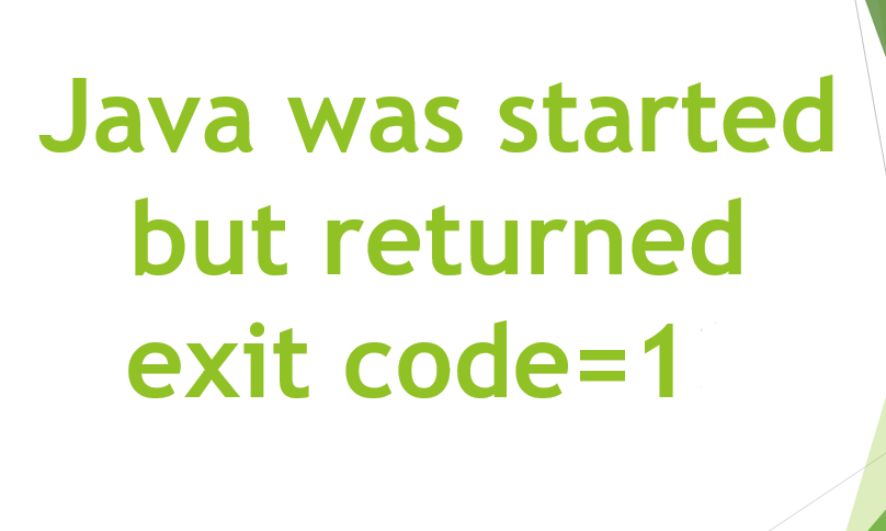Java has been started