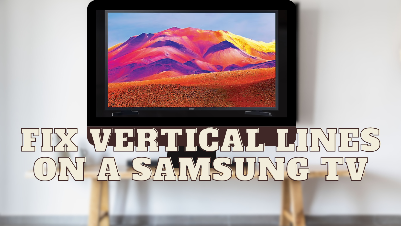Comment réparer facilement les lignes verticales sur un téléviseur Samsung : un guide facile
